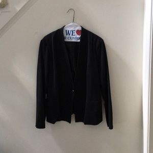Black blazer